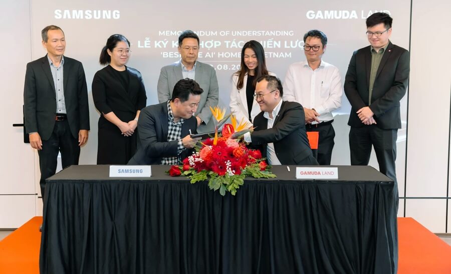 Gamuda Land Bắt Tay Samsung Nâng Tầm Chuẩn Sống Thông Minh Tại Hải Phòng