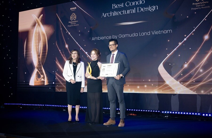 Dự án The Ambience Hải Phòng được bảo chứng bằng hàng loạt giải thưởng cao quý